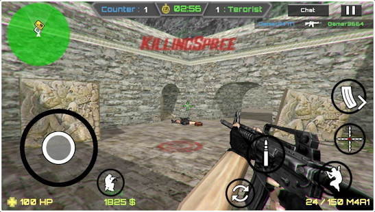 cara memainkan Counter Shooter Strike di komputer