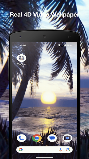 Screenshot Tropical Ocean Live Wallpaper