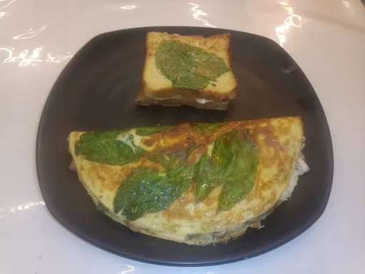 Spinach Mushroom Omelette