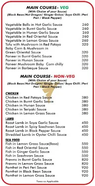 Fusion Multicuisine Restaurant menu 6