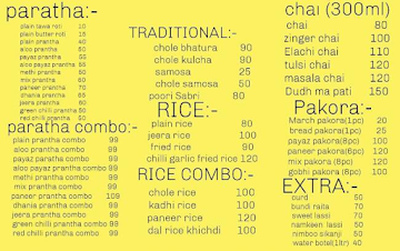 Parantha Junction (83) menu 