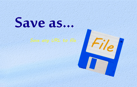 Save As File small promo image