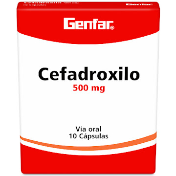 Cefadroxilo Genfar 500 mg Caja x 10 Cápsulas  