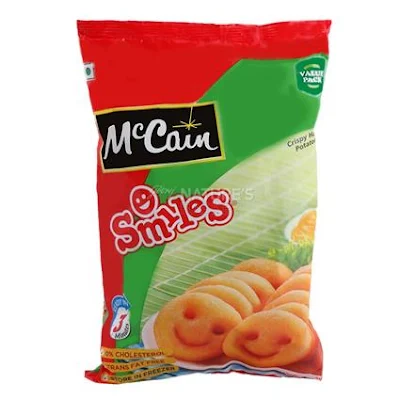 Mccain Smiles Crispy - Happy Potatoes - 750 gm