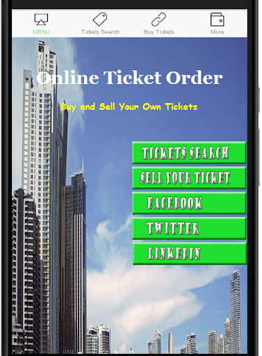 Online Ticket Order