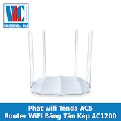 Router Wifi Chuẩn Ac1200 Tenda Ac5 V3