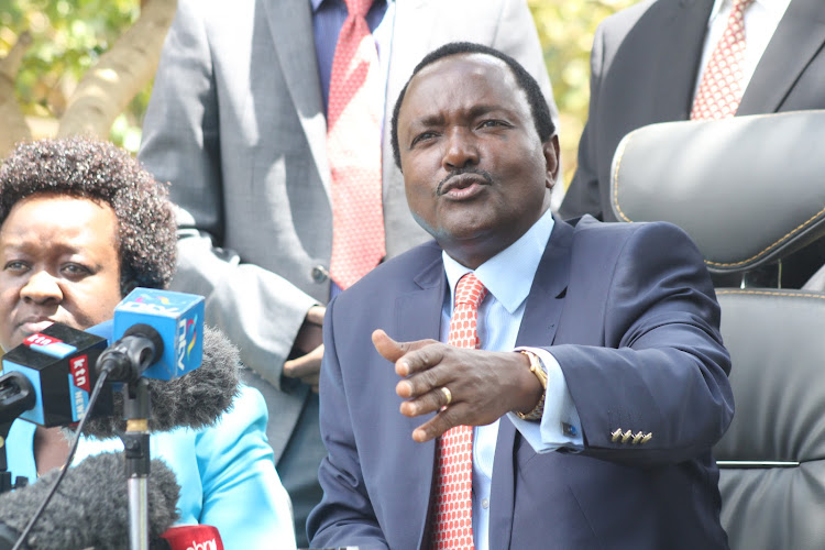 Wiper leader Kalonzo Musyoka during an interview in his office at Watermark Business Park, Karen on May 3, 2017