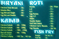 Biriyani Corner menu 2