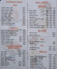 Bemissal Haryana menu 1