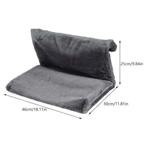 Luxury Cat Radiator Bed Hammack Hanging Soft Fleece Basket Hammocks Metal Iron Frame Winter Warm Sleeping Bed for Cats