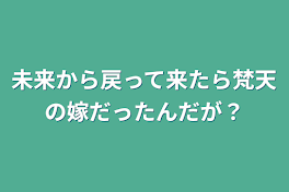 未来から戻って来たら梵天の嫁だったんだが？