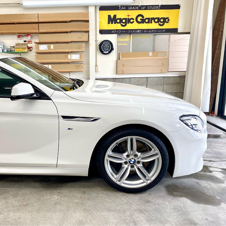 スターゲイザー☆さんが投稿したマジックガレージ高松・高松市・ボディーコーティング・フィルム施工・６シリーズに関するカスタム事例の投稿画像2枚目