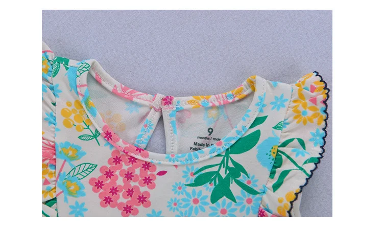 Robe d'été pour bébé fille, petite jupe, coton tricoté, princesse. Confortable et respirant, parfait pour les journées chaudes.