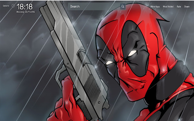 Deadpool Wallpapers NewTab Theme