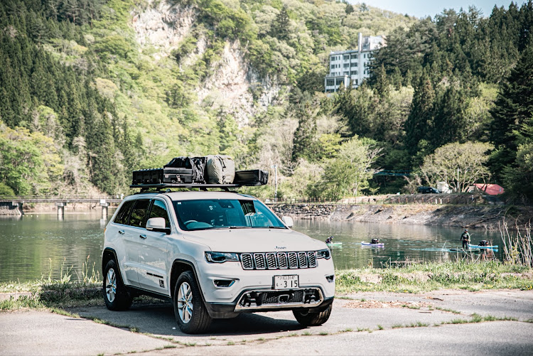 グランドチェロキーのGWの思い出・5月もよろしくお願いします・新緑と愛車・新緑コラボに関するカスタム事例の投稿画像4枚目