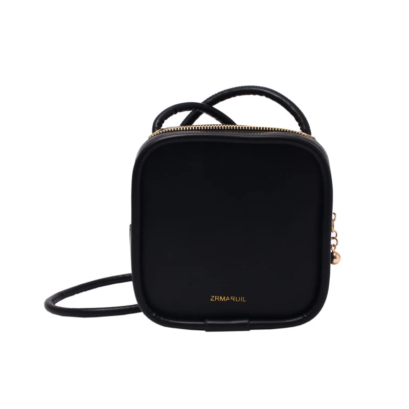 Kleine vierkante tas effen kleur PU – Handige en stijlvolle tas voor dagelijks gebruik, ideaal om je essentials in mee te nemen.