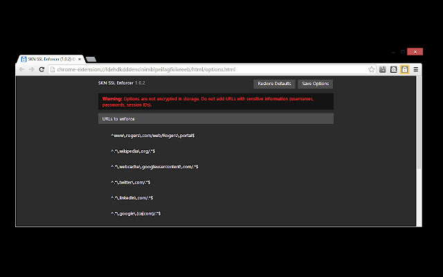 SKN SSL Enforcer chrome extension