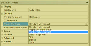 Nonlinear Mechanical Shape Checking – новый полезный инструмент ANSYS Mechanical 17.0