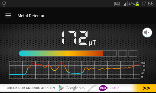 Screenshot Metal Detector