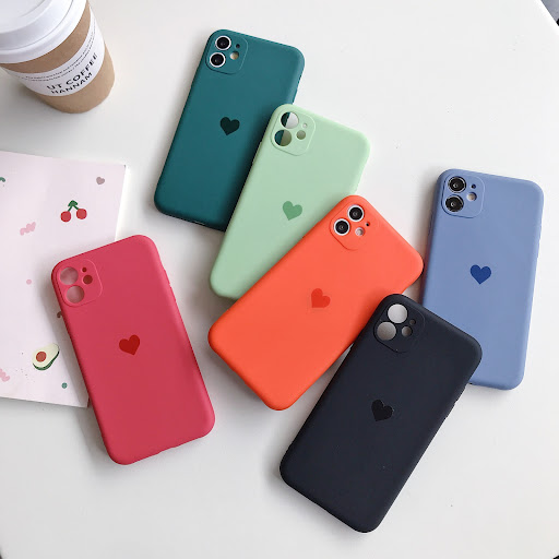 Title 5, Liquid Heart Frosted Mobile Phone Case. Protect...