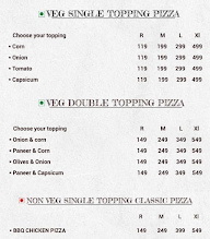 Aussie Pizzeria menu 2