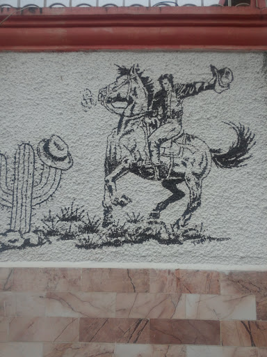 Cowboy Mural