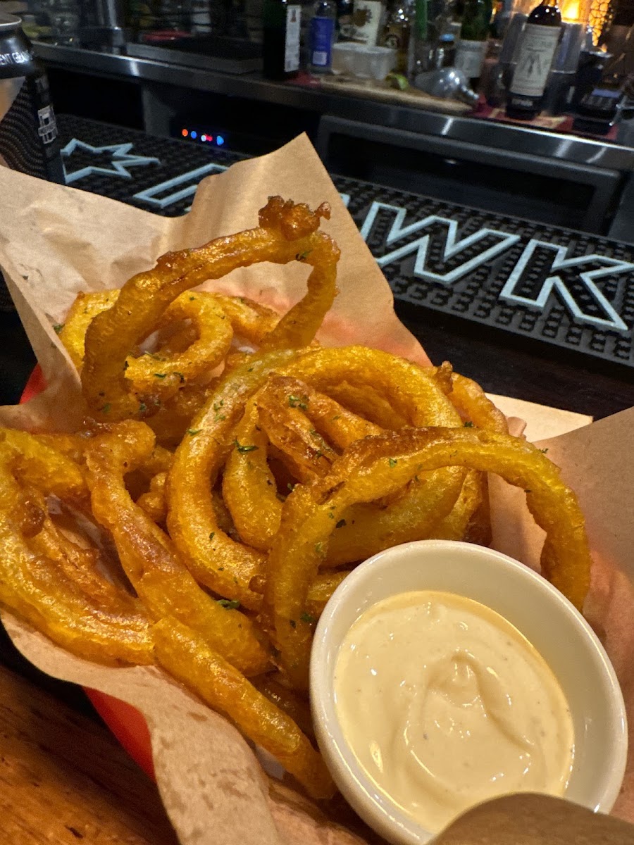 Onion rings!