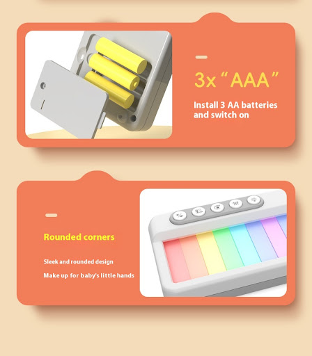 Title 15, Rainbow Light Touch Screen Childrens Electroni...