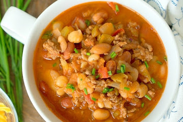 Pressure Cooker Chili With Dry Beans