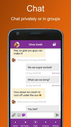 Invitation Maker  Text RSVP - PurpleSlate Invites