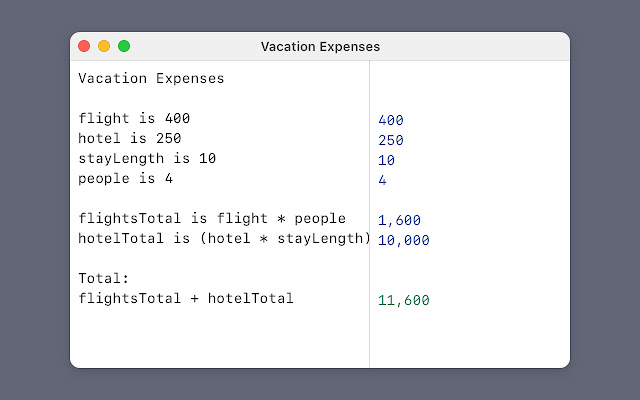 Calucu: Notepad Calculator