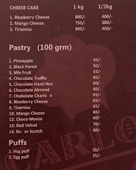 Carlos Cake Cafe menu 4