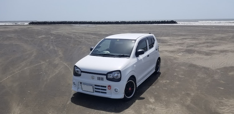アルトのドライブ🚗💨❗・1年ぶりの飯岡海岸に関するカスタム事例の投稿画像1枚目