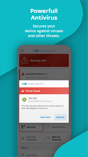 Screenshot ESET Mobile Security Antivirus