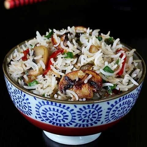 Mushroom Fried Rice