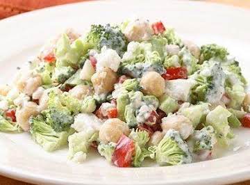 broccoli salad with feta dressing