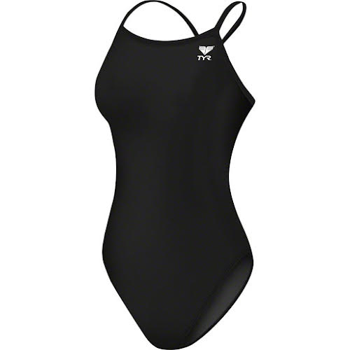 TYR Diamondfit Women's Swimsuit - 36 Black/White (open box)