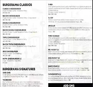 Burgerama menu 2