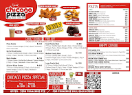 Chicago Pizza menu 1