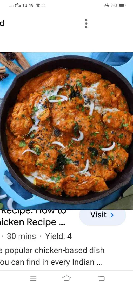 Kashmiri Chicken Bhuna Masala