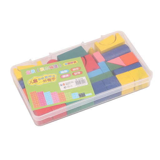 Title 4, Wooden Geometry Math Sticks for Children. An ed...