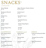 Layam Organic Cafe menu 2