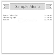 Al Chicken Point menu 1