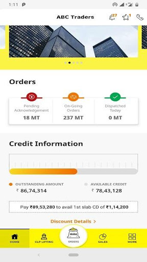 Screenshot UltraTech Trade Connect