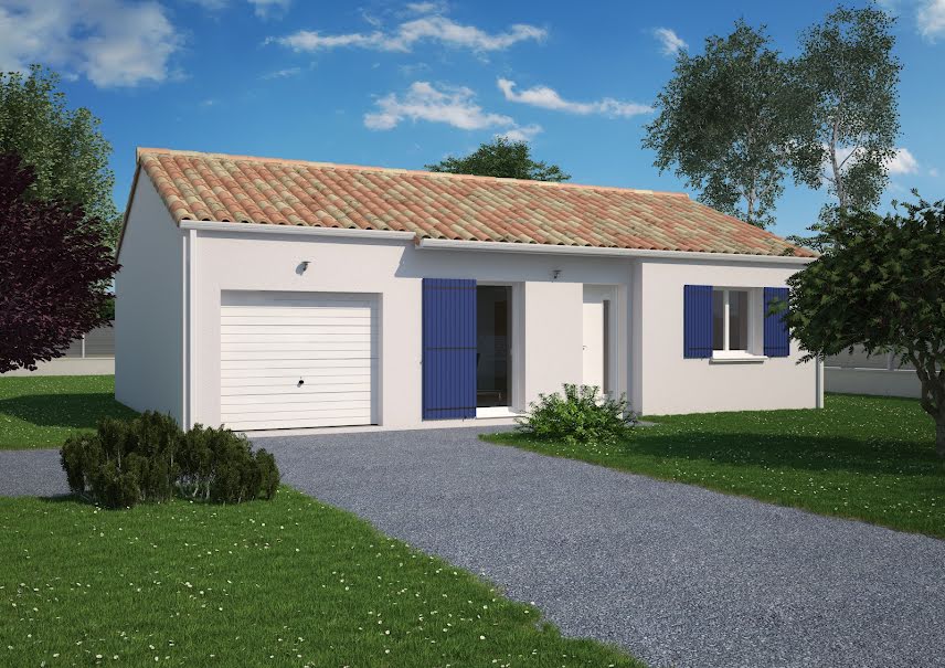 Vente maison neuve 3 pièces 65 m² à Le Champ-Saint-Père (85540), 186 971 €