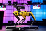 This dog-like robot made by Boston Dynamics is helping Ford retool its production plants. 