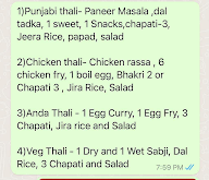 Arnav Snacks Center Lunch Home menu 1