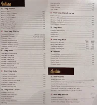 Zaffran's menu 1