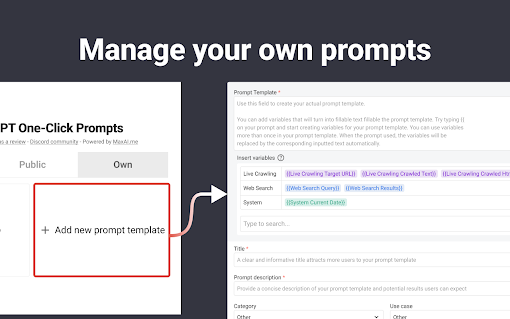 WebChatGPT: ChatGPT with internet access