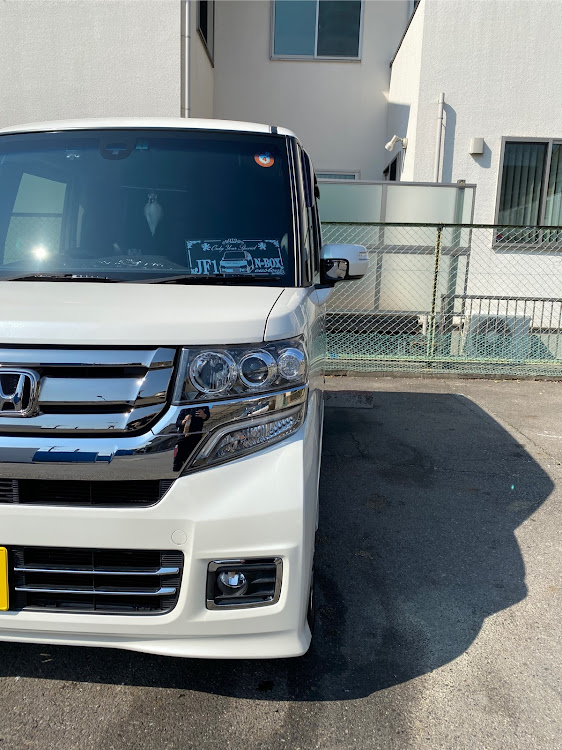 Nボックスカスタムの洗車・コロナが早く終息しますように・地震大丈夫でしたか？に関するカスタム事例の投稿画像3枚目